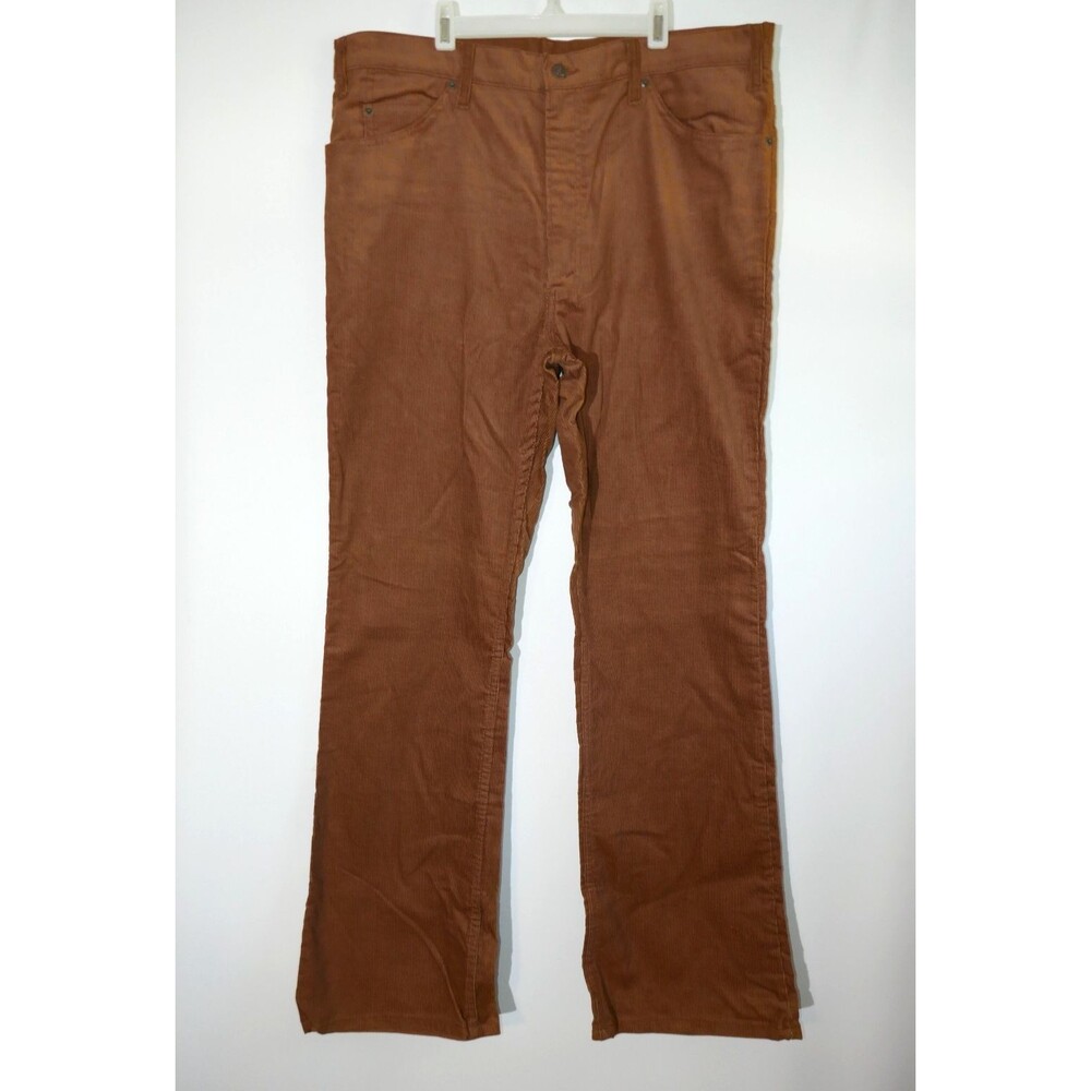 Levi’s 1975 Vintage 517 Tan Corduroy Bootcut Pants USA Deadstock NWT 38x32